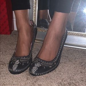 Twolips size 10 sequin embellishment heels